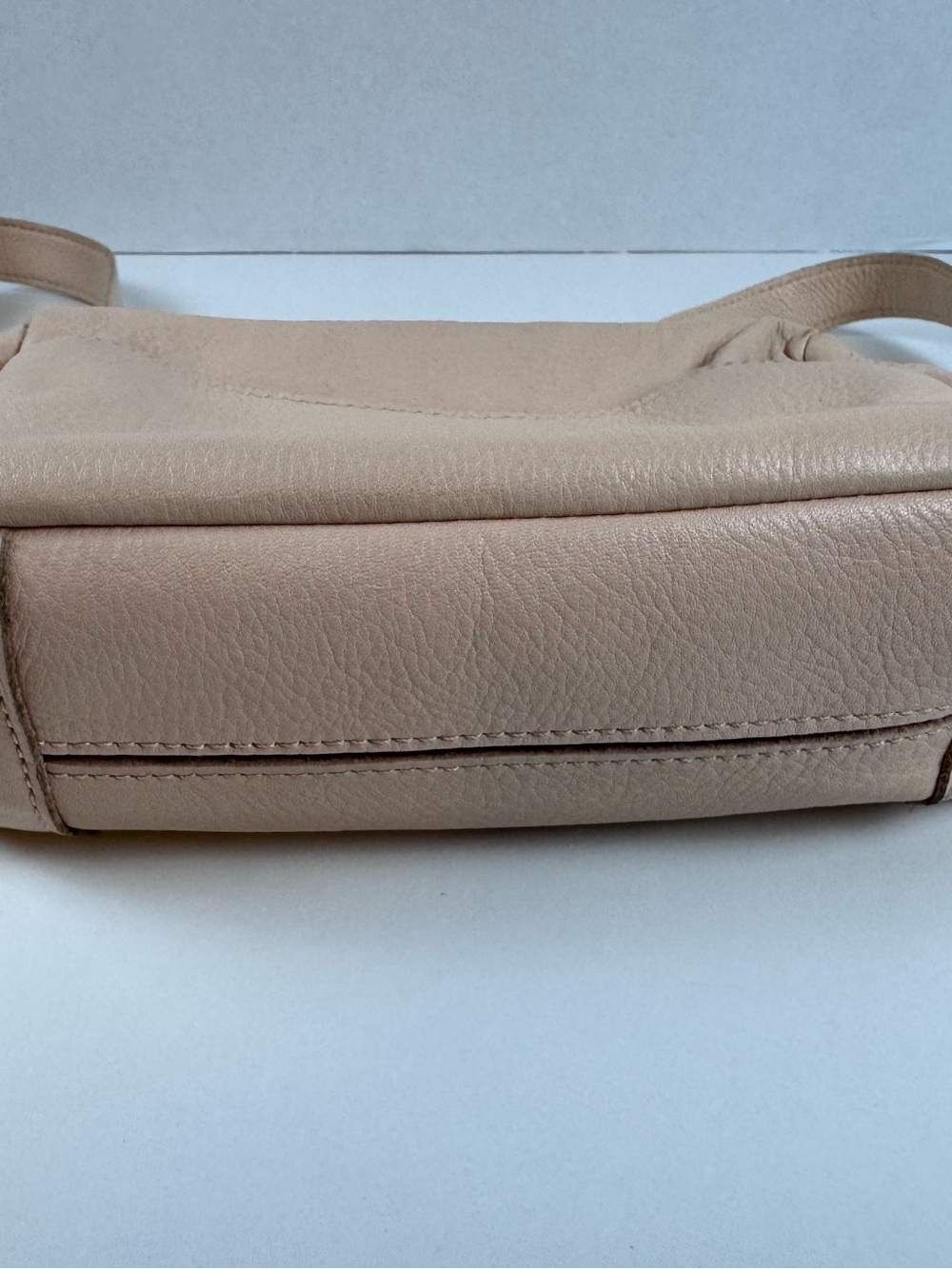 Hammitt Evan Crossbody Leather Cala Lillie White (Light Pink) - Picture 6 of 15